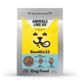 Animals Like Us Raw Mix 33 Grass Fed Beef Freeze Dried Dog Food 2kg